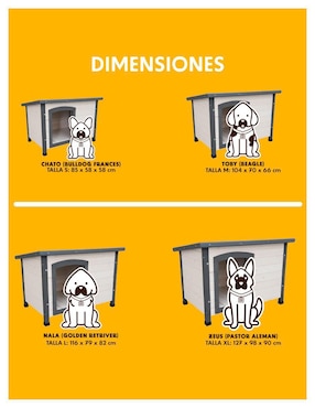 Casa para perro Roof Roof