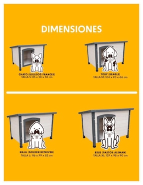 Casa para perro Roof Roof
