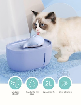 Bebedero apliques para perro y gato Smart-Tek 2 L