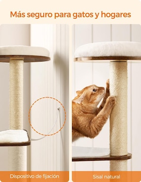Mueble rascador para gato Songmics Home