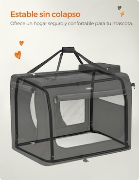 Bolsa transportadora para perro Songmics Home de poliéster