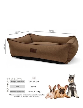Cama para perro y gato Bogapets