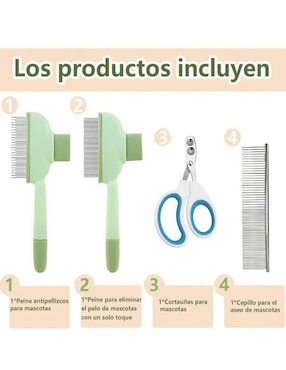 Set cepillo Lab.G para perro y gato