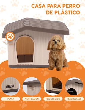 Casa para perro Poli Pets