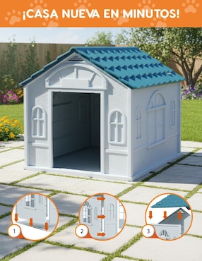 Casa para perro Poli Pets
