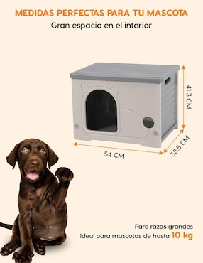 Casa para perro Poli Pets