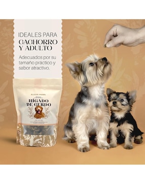 Premio Aussie Prime de carne para perro contenido bolsa de 300 g