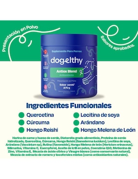 Suplemento alimenticio para mascota vitamínico Dogelthy