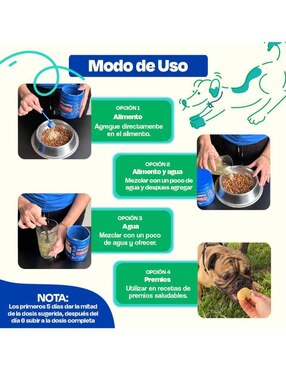 Suplemento alimenticio para mascota vitamínico Dogelthy