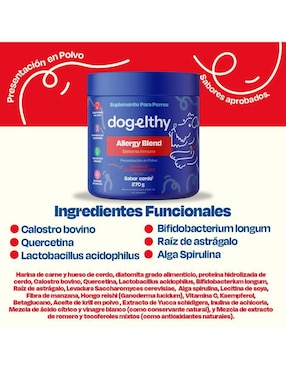 Suplemento alimenticio para mascota vitamínico Dogelthy