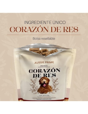 Calmante para mascota Aussie Prime de res para perro contenido 300 g