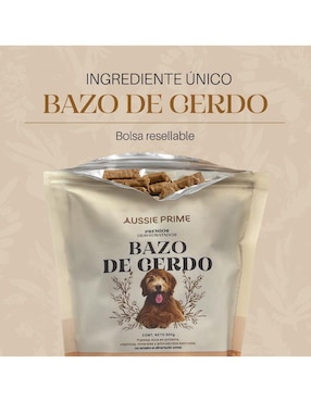 Calmante para mascota Aussie Prime de cerdo para perro contenido 300 g