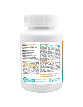 Suplemento alimenticio para mascota probiótico Medical Solutions