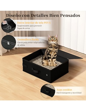 Arenero Xtellar para gato