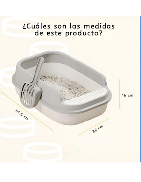 Arenero Xtellar para gato