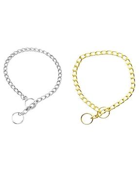 Collar de ahorque Xtellar de metal para perro