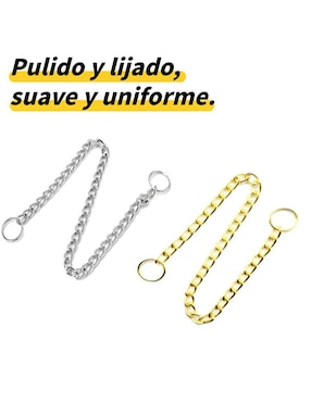 Collar de ahorque Xtellar de metal para perro