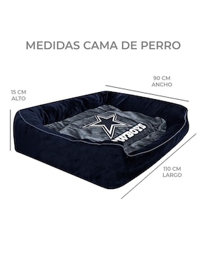 Cama para perro NFL