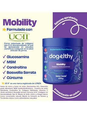 Suplemento alimenticio para mascota vitamínico Dogelthy