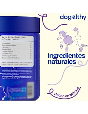 Suplemento alimenticio para mascota vitamínico Dogelthy