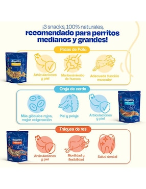 Premio Dogelthy de diferentes sabores premio para perro