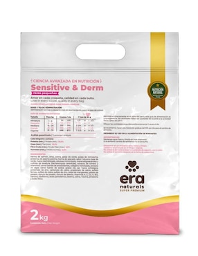 Croqueta Era Naturals de salmón para perro etapa adulto contenido 2 kg