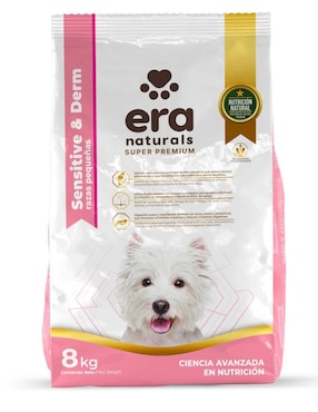 Croqueta Era Naturals de salmón para perro etapa adulto contenido 8 kg