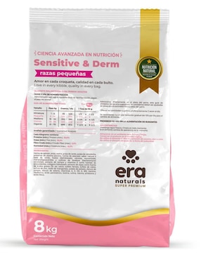 Croqueta Era Naturals de salmón para perro etapa adulto contenido 8 kg