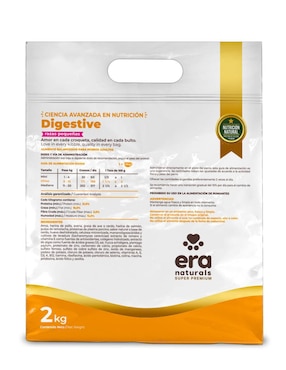 Croqueta Era Naturals de salmón para perro etapa adulto contenido 2 kg