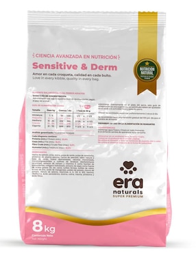 Croqueta Era Naturals de salmón para perro etapa adulto contenido 8 kg