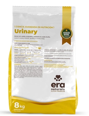 Croqueta Era Naturals de salmón para gato etapa adulto contenido 8 kg