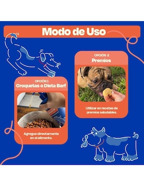 Suplemento alimenticio para mascota Omegas Dogelthy