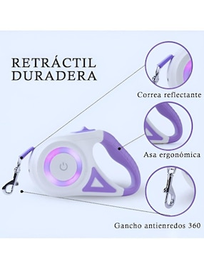 Correa extensible Xtellar para perro
