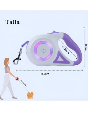 Correa extensible Xtellar para perro