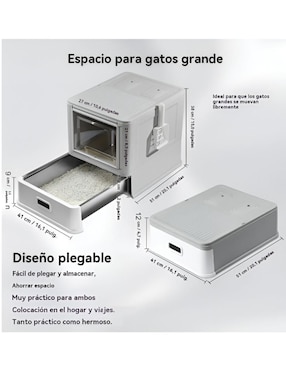 Arenero Xtellar para gato