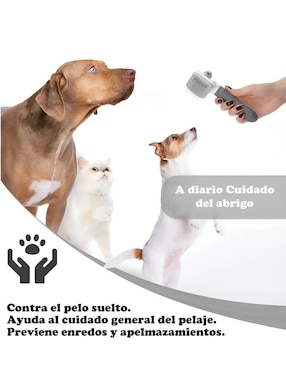 Cepillo Xtellar para perro y gato