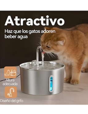 Bebedero apliques para perro y gato Xtellar 2.5 L