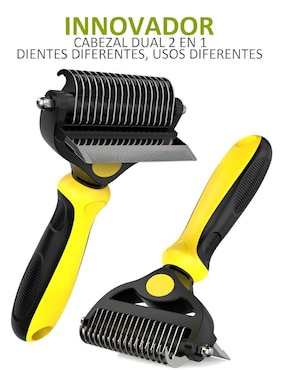 Rastrillo Xtellar de acero para perro