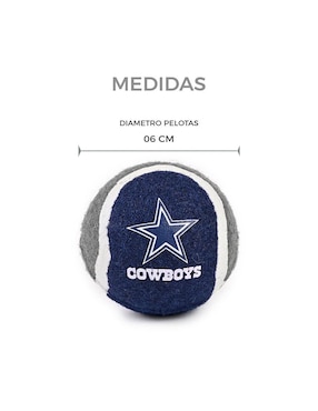 Pelota para perro NFL Dallas Cowboys