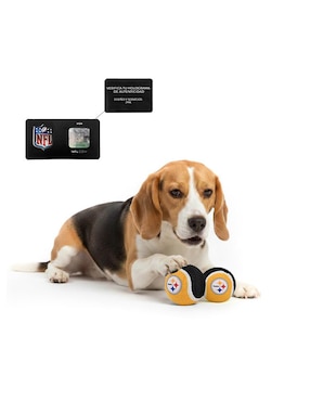 Pelota para perro NFL Pittsburgh Steelers