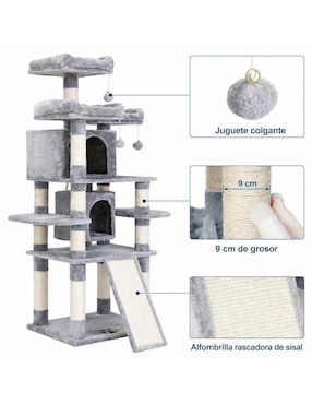 Mueble rascador para gato Matchi