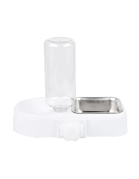 Bebedero transparente para perro Güish 500 ml