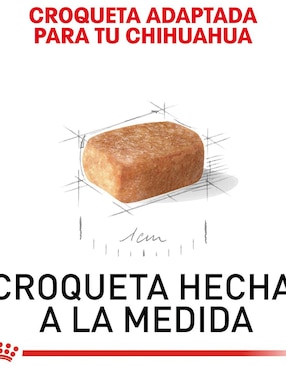 Croqueta Royal Canin de pollo para perro raza pequeña etapa cachorro contenido individual 1 kg