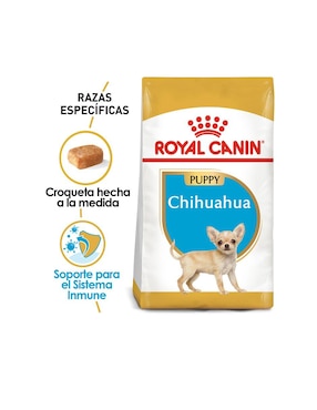 Croqueta Royal Canin de pollo para perro raza pequeña etapa cachorro contenido individual 1 kg
