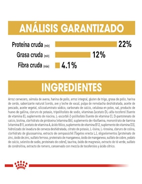 Croqueta Royal Canin de pollo para perro etapa adulto contenido individual 13.6 kg