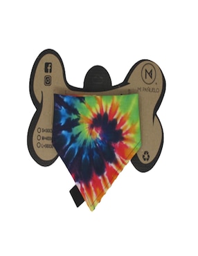 Pañuelo Doble Vista Tie Dye Para Perro Mi Pañuelo