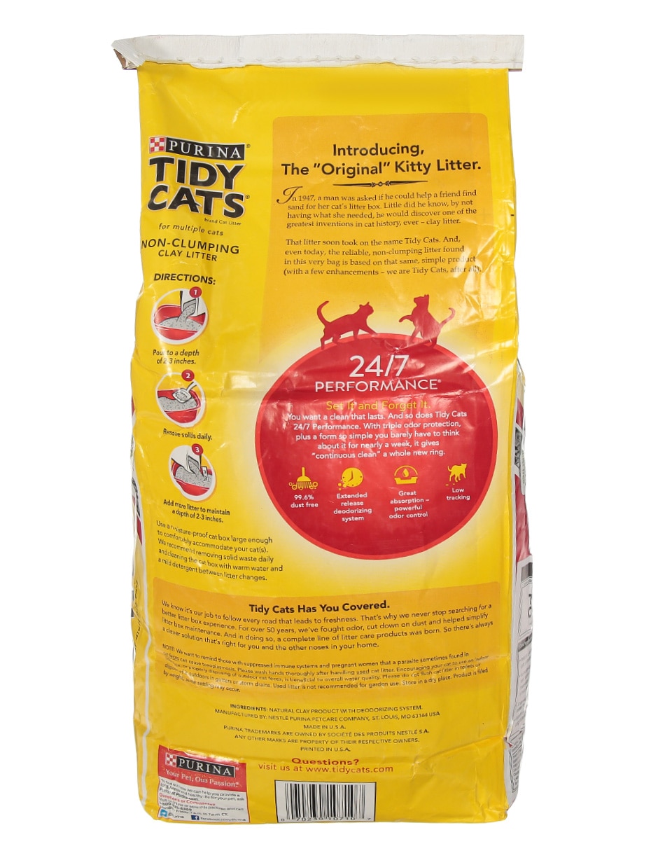 Arena Purina para gatos