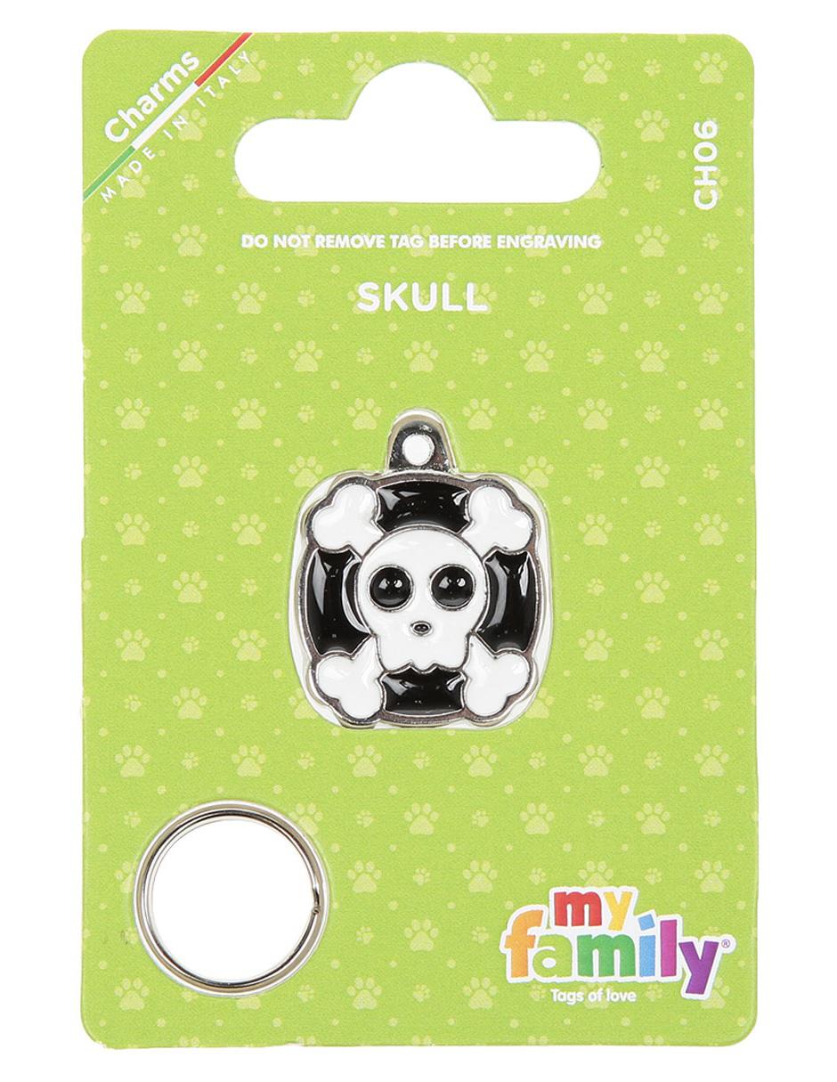 Placa de identificación para Perro negra 3