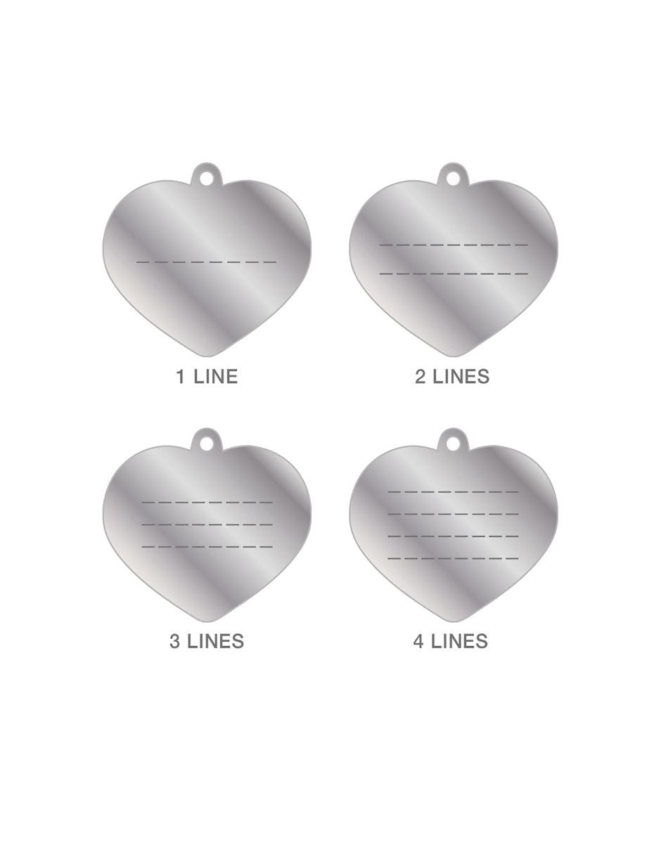 Placa de identificación para Perro 3