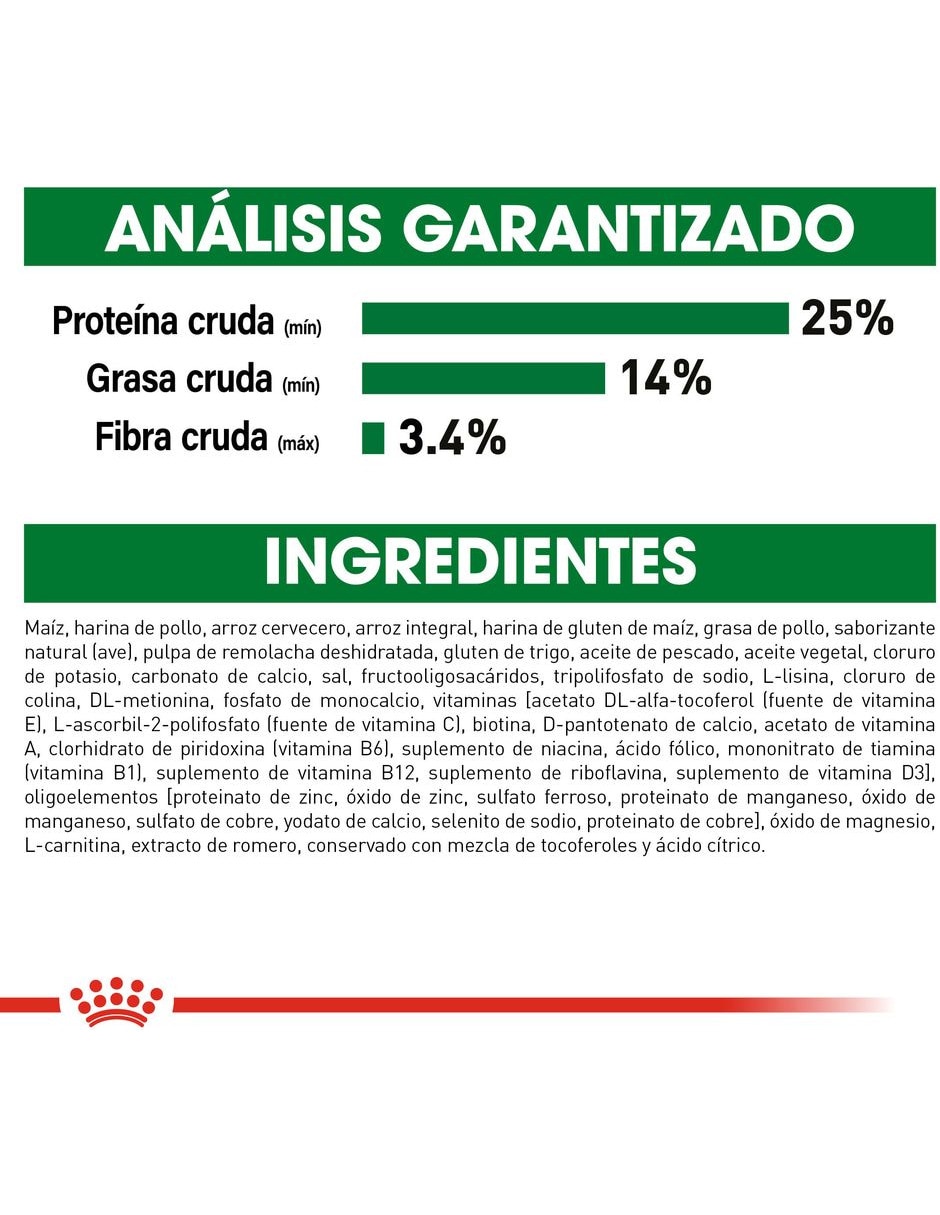Croqueta de Pollo para perro etapa adulto Raza pequeña 8